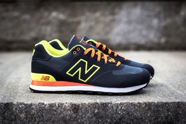 new balance 574 gris jaune